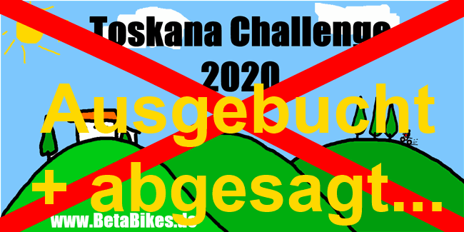 Toskana 2020 Absage