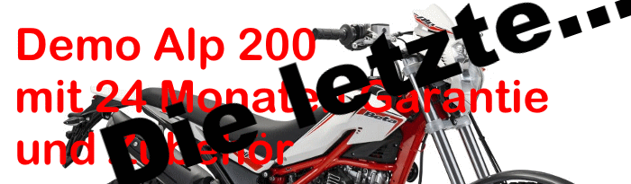 Letzte ALP 200 Demobike